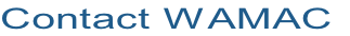 Contact WAMAC